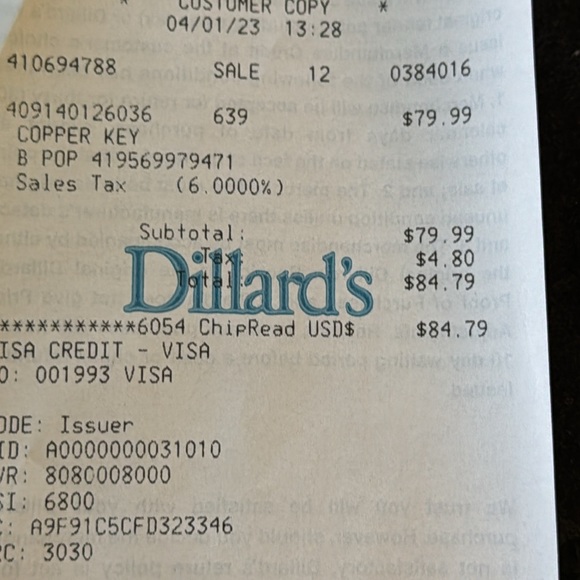 New in box Size 8 Cooper Key dress sandals - Picture 4 of 4